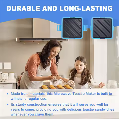 Efficient-Microwave Toastie Maker,Toastie Maker Microwave,Microwave Toaster Sandwich Maker,Microwave
