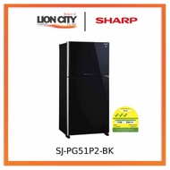 Sharp SJ-PG51P2-BK/DS 512L Grand Top Refrigerator