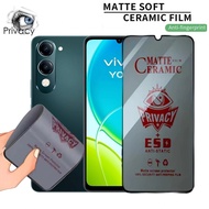 VIVO Y04 Y04S Ceramic Matte Anti-Spy No Tempered Glass/