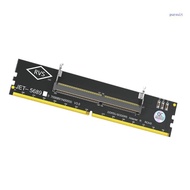 【SUIT*】 DDR5 Memory Connector Laptop To Desktop Adapter PC DDR5 Memory Adapter Card Replacement for 