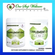 CRITICARE SUPPLEMENT-D 6X400G / 12X400G (VANILLA / CHOCOLATE)