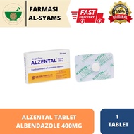 Alzental Ubat Cacing Dewasa Deworm 1 tablet