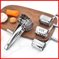其他品牌 - 手搖芝士刨 不銹鋼旋轉刨絲切片磨粉器 不鏽鋼切絲器 省力手搖芝士刨刀 多功能乳酪刨 薑絲刨 擦絲器 多功能切絲器