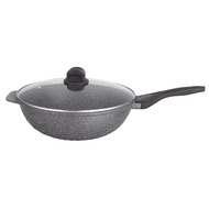 Shogun Kyoto Stirfry Wok with Glass Lid with Induction (32cm)