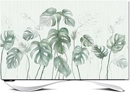 Simple Modern Style Tv Cover Soft Fabric Tv Covers Indoor Dust-proof 3D Leaves Flower Pattern Waterproof Tv Cover LCD LED HD Display Dust Cover(Size:49-52in(118x70cm),Color:B)