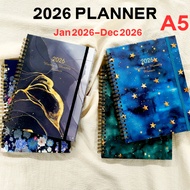 [Ready Stock] 2026 Planner 2026 Schedule Diary Notebook A5 Weekly Planner Academic Diary Weekly Mont