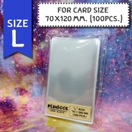 Card Sleeve Size L (Card 70x120 mm.)