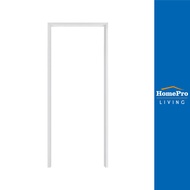 HomePro วงกบประตู UPVC 80x200 ซม. สีขาว แบรนด์ PARAZZO