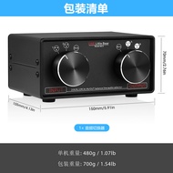 Douk Audio MC3 Audio Switcher ช่องทางเลือกแบบแยกเส้นสาย 3 ทางเข้า 3 ทางออก หัวข้อ XLR หัวข้อ RCA แอล