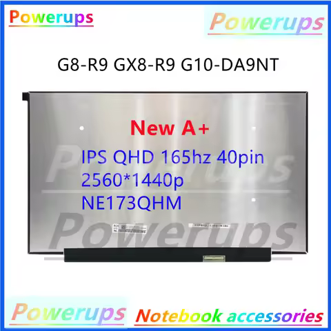 New A+ Laptop LCD/LED Screen/Display For Hasee G8R9 GX8R9 G10-DA9NT NE173QHM IPS QHD 165hz 40pin 256