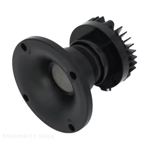 【R】3 inch 80mm Small Size Horn Tweeter Plastic Threaded Mouth 34mm Speaker Repair Accessories