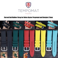 สายนาฬิกาแบบยาง รุ่น Tempomat Rubber for Rolex OP41mm and Datejust 41mm