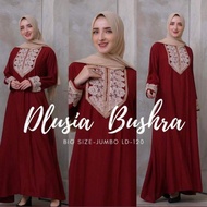 Gamis Arab Dlusia Bushra Big Size Jumbo Dlusia Dress Allsize Ld 130 Cm