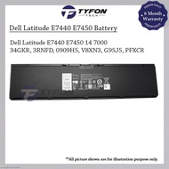 Dell Latitude E7440/E7450/E7420/147000 Compatible Laptop Battery 34GKR/3RNFD