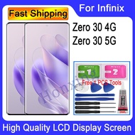 Original AMOLED TFT For Infinix Zero 30 4G 5G LCD Touch Screen Replacement