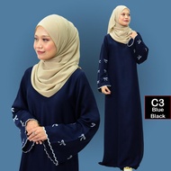 JUBAH ABAYA Amara Coquette | Jubah Dress Coquette Clothing Muslimah Baju Wanita