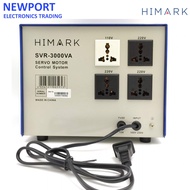 ♞Himark SVR-3000VA Servo Motor Type Auto Voltage Regulator (AVR)