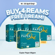 PaperOne™ Copier Paper 80gsm Copy Paper A4 [1 Box]