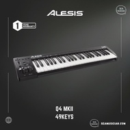 ALESIS Q4 MKII 49KEYS USB MIDI CONTROLLER (COMPUTER RECORDING/ STUDIO RECORDING/ Q49)