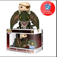 Funko Pop Aemond Targaryen with Vhagar House of the Dragon Game of Thrones Exclusive Pop Rides 9/10