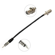 ✔DAB Car Radio Stereo Antenna Adapter DIN Fale to F female TV Aerial Extension Cable Wire 10cm ☋☾