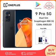 OnePlus 9 Pro 5G Global Rom Smartphone 8GB RAM + 256GB ROM Snapdragon 888 120Hz AMOLED Used Wireless