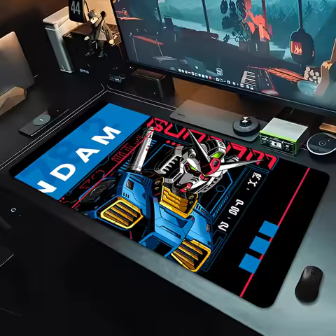 Colorful Mouse Pad Mechanical Warrior RX-78-2 G-gundam Gaming MousePad Large Keyboard Pad Anime Mous