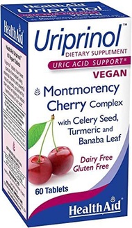 ▶$1 Shop Coupon◀  UriP.R.Inol®, Uric Acid Cleanse, 60ct, Twice Daily, Montmorency Cherry Complex wit