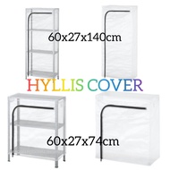 💥READY STOCK💥IKEA HYLLIS RACK COVER TRANSPARENT