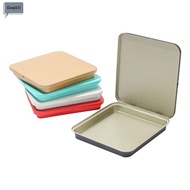 NIFINE Iron Box Sealing Tin Box Tea Can Tea Cake Packing Tins Container