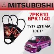 Toyota Estima TCR11 Fan Belt (6PK1140 / 7PK810) - Mitsuboshi  Fan Belt