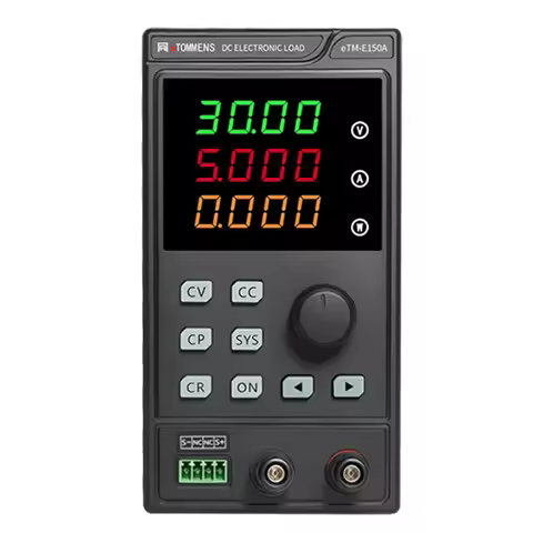150V 30A 150W Single Channel DC Electronic Load Tester Battery Capacity Tester CV CC CR CP Mode30kHZ