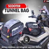 Extra Scoot tunnel 7gear tas motor matic bag for xmax nmax pcx brugman