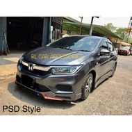 Honda city 2017 2018 2019 GM6 PS PSD Bodykit body kit front side rear skirt lip