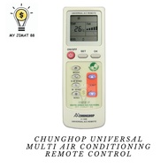 CHUNGHOP UNIVERSAL MULTI AIR CONDITIONING REMOTE CONTROL K-100E
