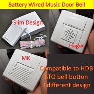 Wired Battery Door Bell for HDB/BTO/Condo