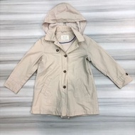 Zara 童裝 可拆式連帽外套 風衣 大衣 尺寸5-6