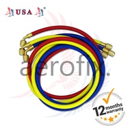 USA Refrigerant Charging Hose (R32, R410a) 5ft/60"