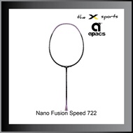 Apacs Badminton Racket Nano Fusion Speed 722 (6U) Buy 1 Free 1 (Unstrung)