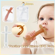 Qierra Teether Stick-Shaped Teether Silicone Baby Teether BPA Free