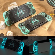 Zelda Tears of the Kingdom Luminous Hard Case For Nintendo Switch &amp; Switch Oled JoyCon Controller TPU Soft Hand Grip Full Cover