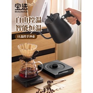 Baoxuan Temperature Control Hand Brewing Kettle Coffee Kettle Set Fine Mouth Constant Temperature Te