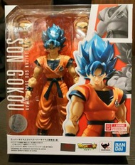全新盒未開  bandai Shf 龍珠 超級撒亞人神 超藍 孫悟空 悟空 figure son goku  DRAGONBALL