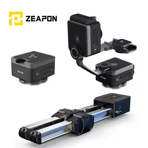 ZEAPON PS-E1 PD-E1 PONS Motorized Pan Head The Horizontal Load Up To 50 kg Single Axis Double Axis L