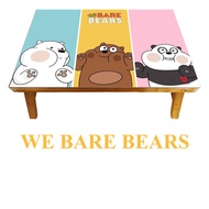 We BARE BEARS Character Children's Study Folding Table