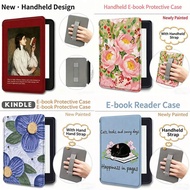 Handheld Kindle case Kpw6/5/4/3/2/1 C2V2L3 M2L3EK 2024 2022 PQ94WIF Oasis 2/3 E-book Reader Protecti