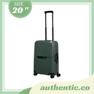 Samsonite MAGNUM ECO SPINNER HARDCASE NON ZIPPER Suitcase 55CM/20 inch TSA - FOREST GREEN