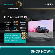 Hisense 40 inch - 40E5G Android 11 - FHD - TV LED Bezelless Design - Dolby Audio - Youtube/Netflix/P