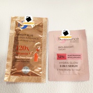 Bright Plus Super Radiance Serum Body Lotion 10ml / Bio-Bright Sakura Hydra Glow 2-In-1 Serum 3ml