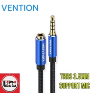 Vention audio cable Aux Extension jack connection 3.5mm TRRS support mic Aux Cable